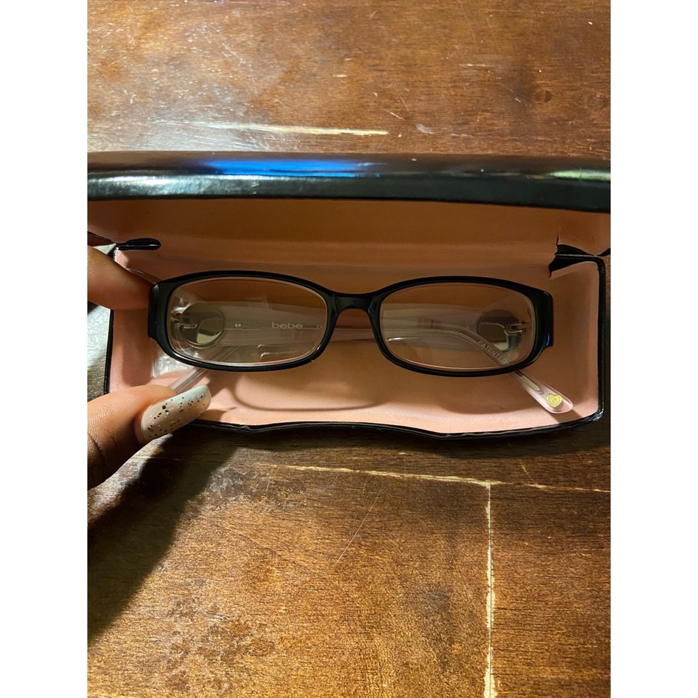 Bebe Glasses Frames With Case And Bebe Accessories - image 1